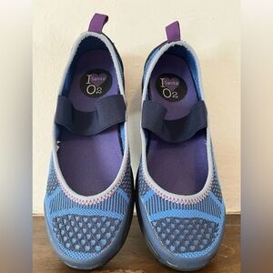 Sanita O2 Life Laguna Mesh Mary Jane Athletic Shoes Size EU 39/9